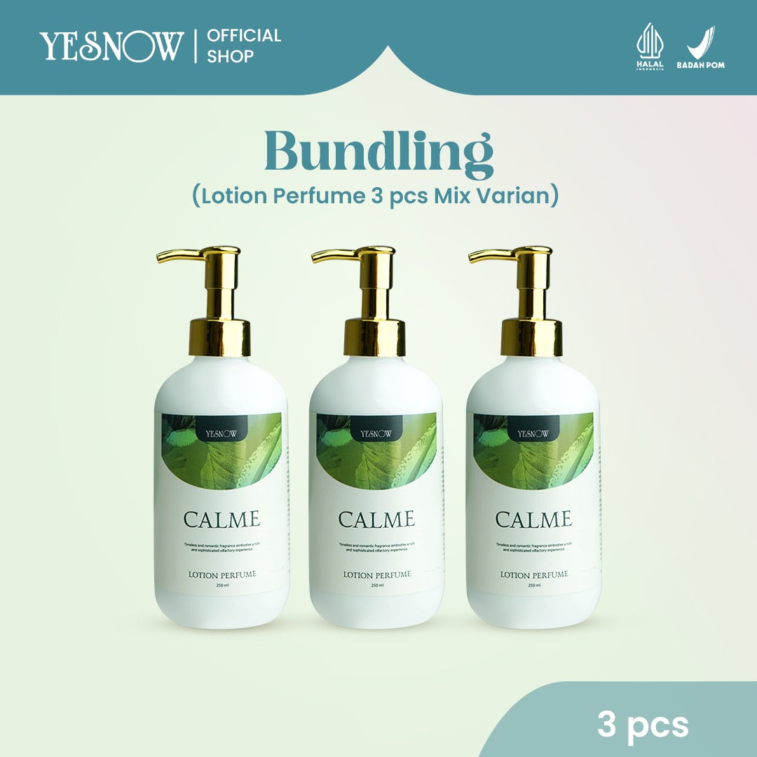 Lotion Perfume Yesnow - handbody lotion dengan aroma parfum yang menyegarkan