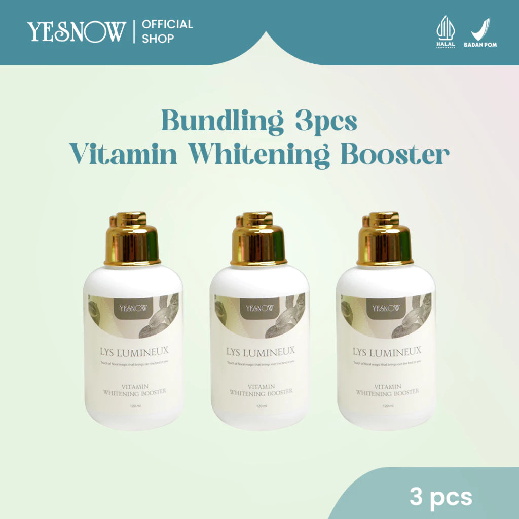 Yesnow Vitamin Whitening Booster Body Serum - Vitamin Body Serum 120ml