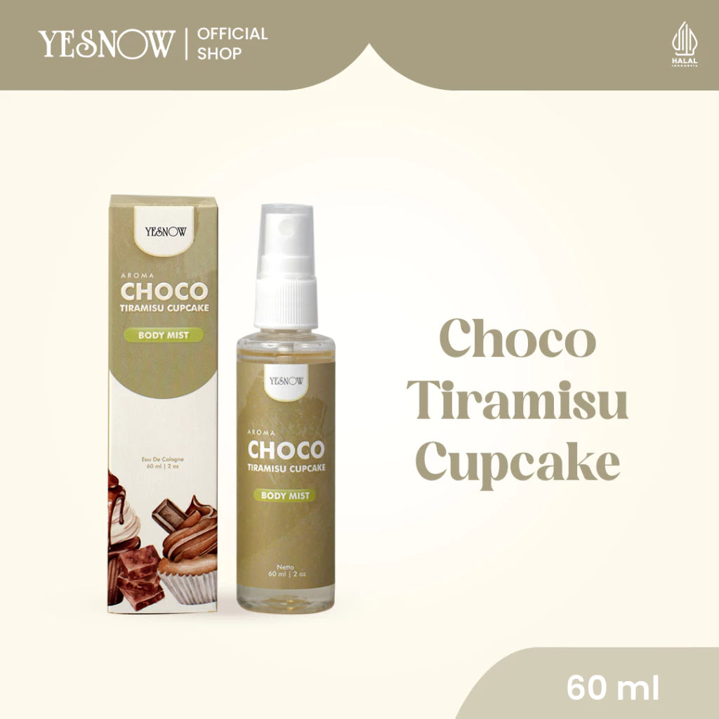 Bodymist Something Sweet & Fresh Yesnow - Parfum Badan Dengan Aroma Wangi Kue