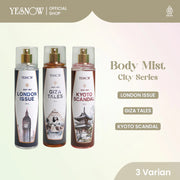 Yesnow Body Mist City 250ml - Body Mist Dengan Sentuhan Aroma Yang Mewah & Menyegarkan