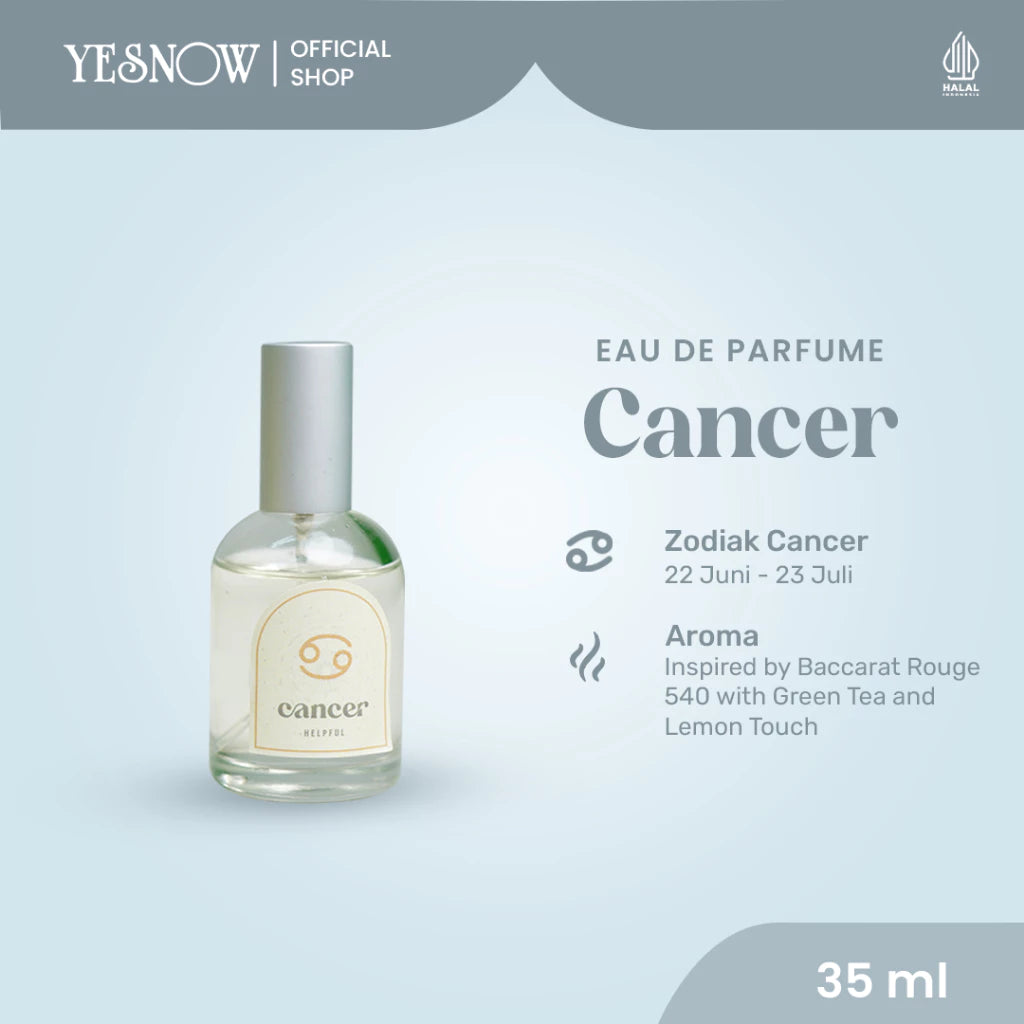 Eau De Parfume Zodiac Yesnow 35ml - Parfum EDP Wangi Tahan Lama