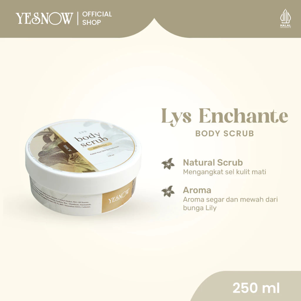 Body Scrub Fleurie - Lulur Mandi Dengan Aroma Keharuman Bunga Yang Menyegarkan