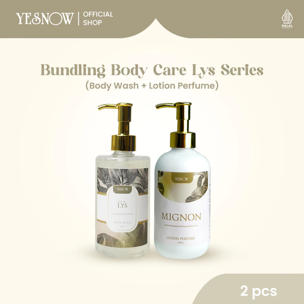 Bundling Body Care Series 1 ( Body Wash + Lotion Perfume ) - Rangkaian Perawatan Tubuh