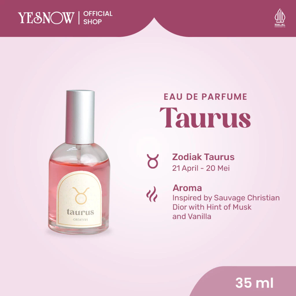 Eau De Parfume Zodiac Yesnow 35ml - Parfum EDP Wangi Tahan Lama