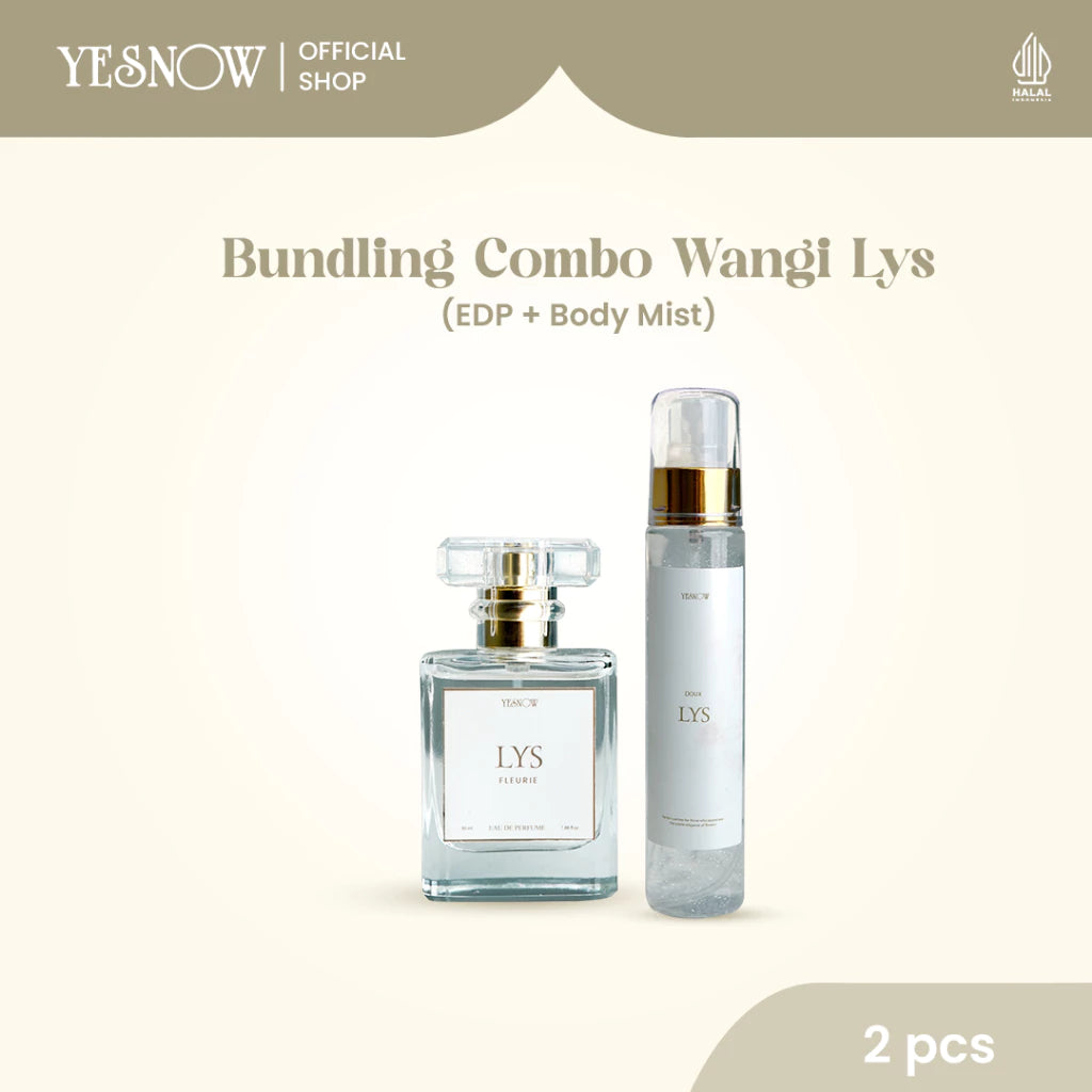 Bundling Combo Wangi ( Eau De Parfume Fleurie 50ml + Stary Body Mist ) - Parfum Wangi Tahan Lama