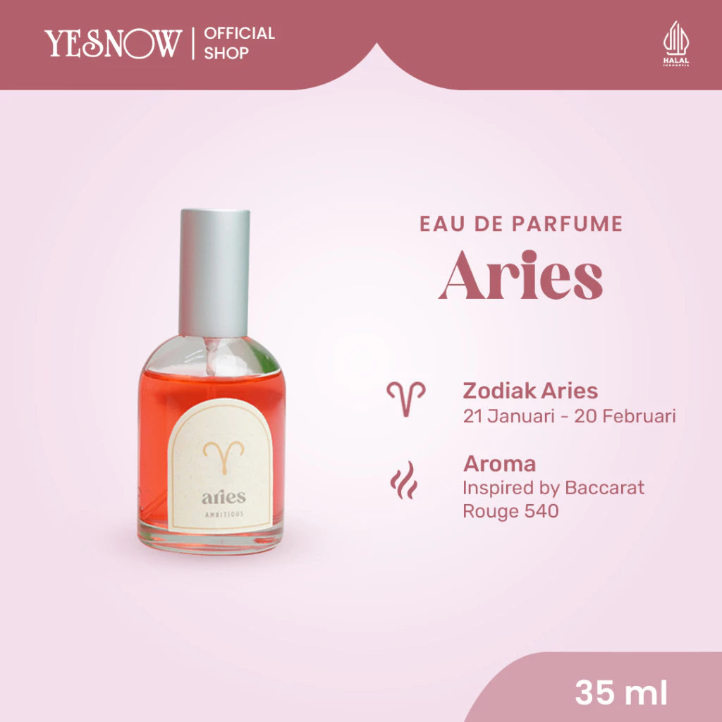 Eau De Parfume Zodiac Yesnow 35ml - Parfum EDP Wangi Tahan Lama