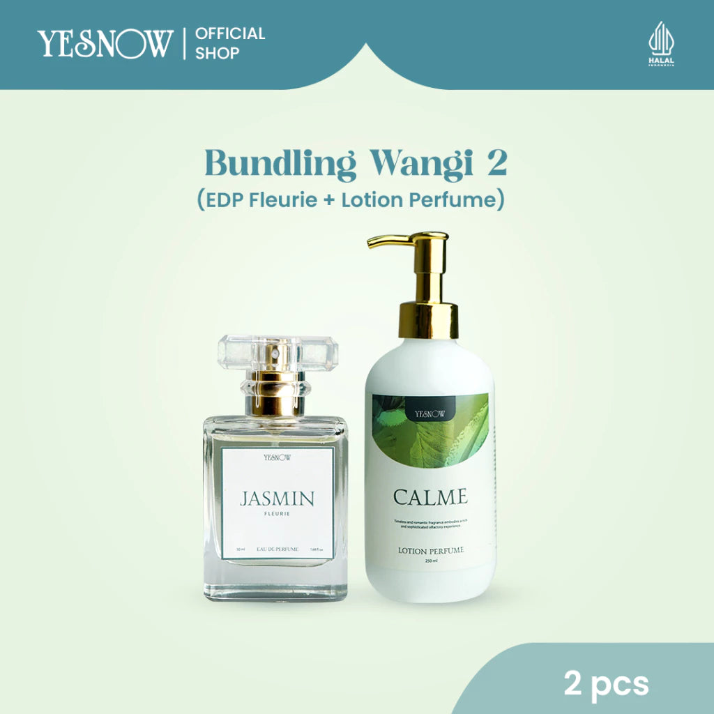 Bundling Wangi 2 ( Lotion Perfume + New EDP 50ml ) - Rangkaian Perawatan Wangi Seharian