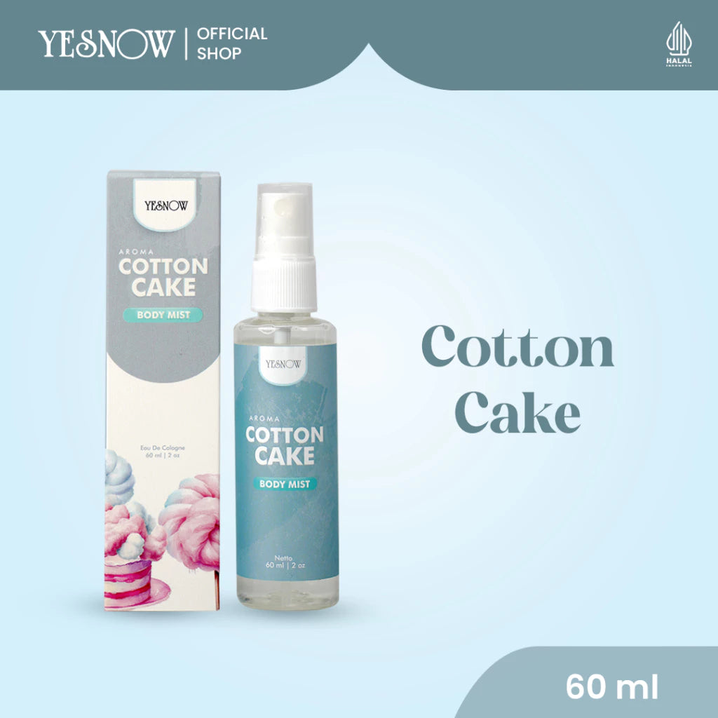 Bodymist Something Sweet & Fresh Yesnow - Parfum Badan Dengan Aroma Wangi Kue