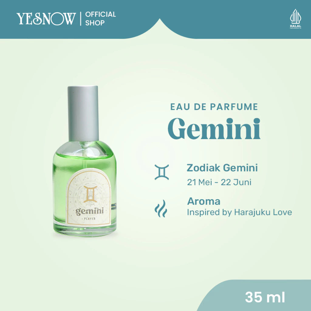 Eau De Parfume Zodiac Yesnow 35ml - Parfum EDP Wangi Tahan Lama