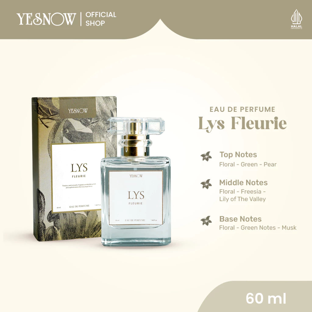 New Eau De Parfume Fleurie 50ml - Parfum Wanita Dengan Aroma Wangi Bunga Yang Tahan Lama