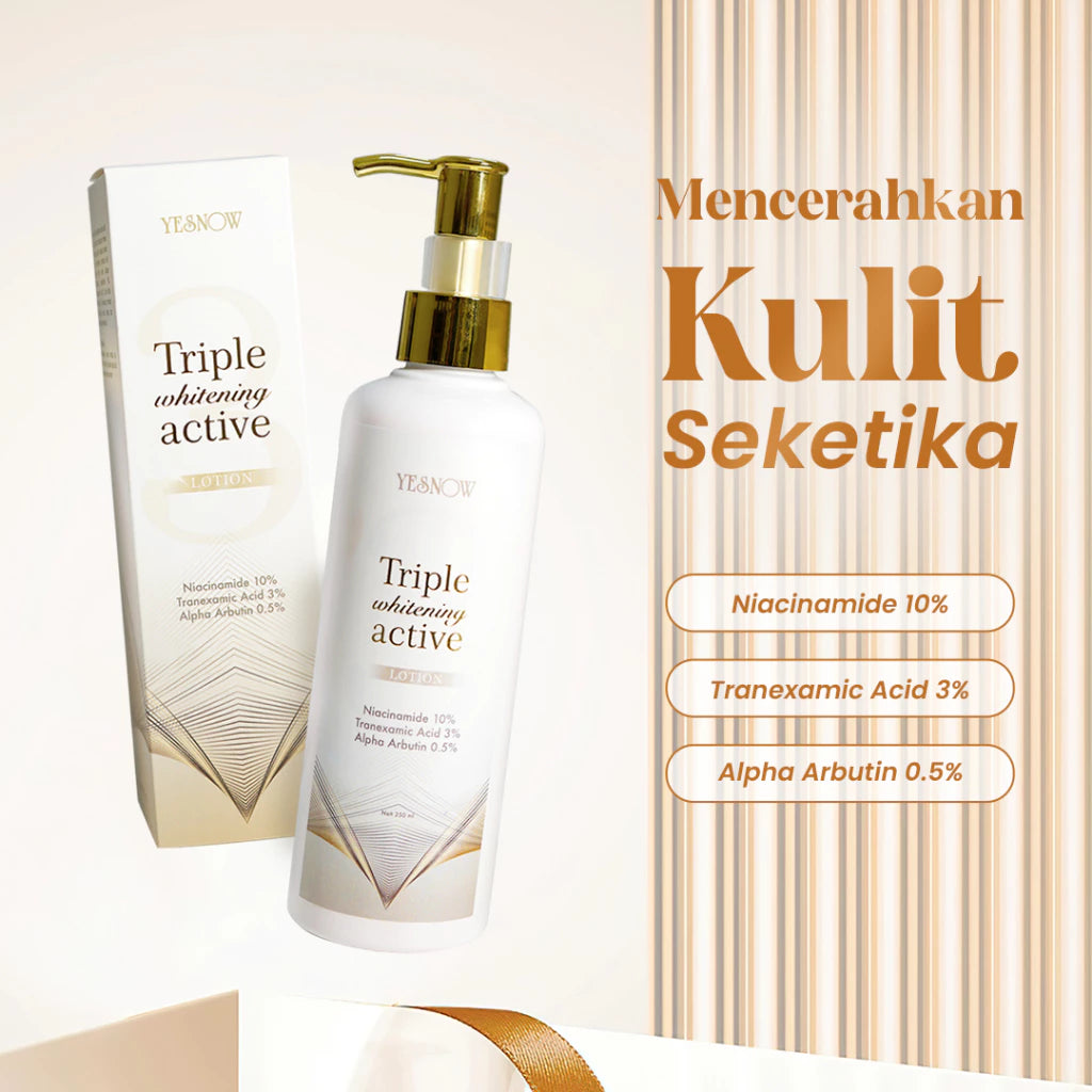Triple Whitening Active Lotion - Hand Body Lotion