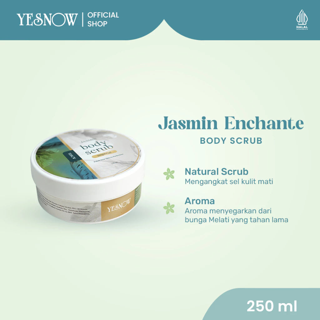 Body Scrub Fleurie - Lulur Mandi Dengan Aroma Keharuman Bunga Yang Menyegarkan