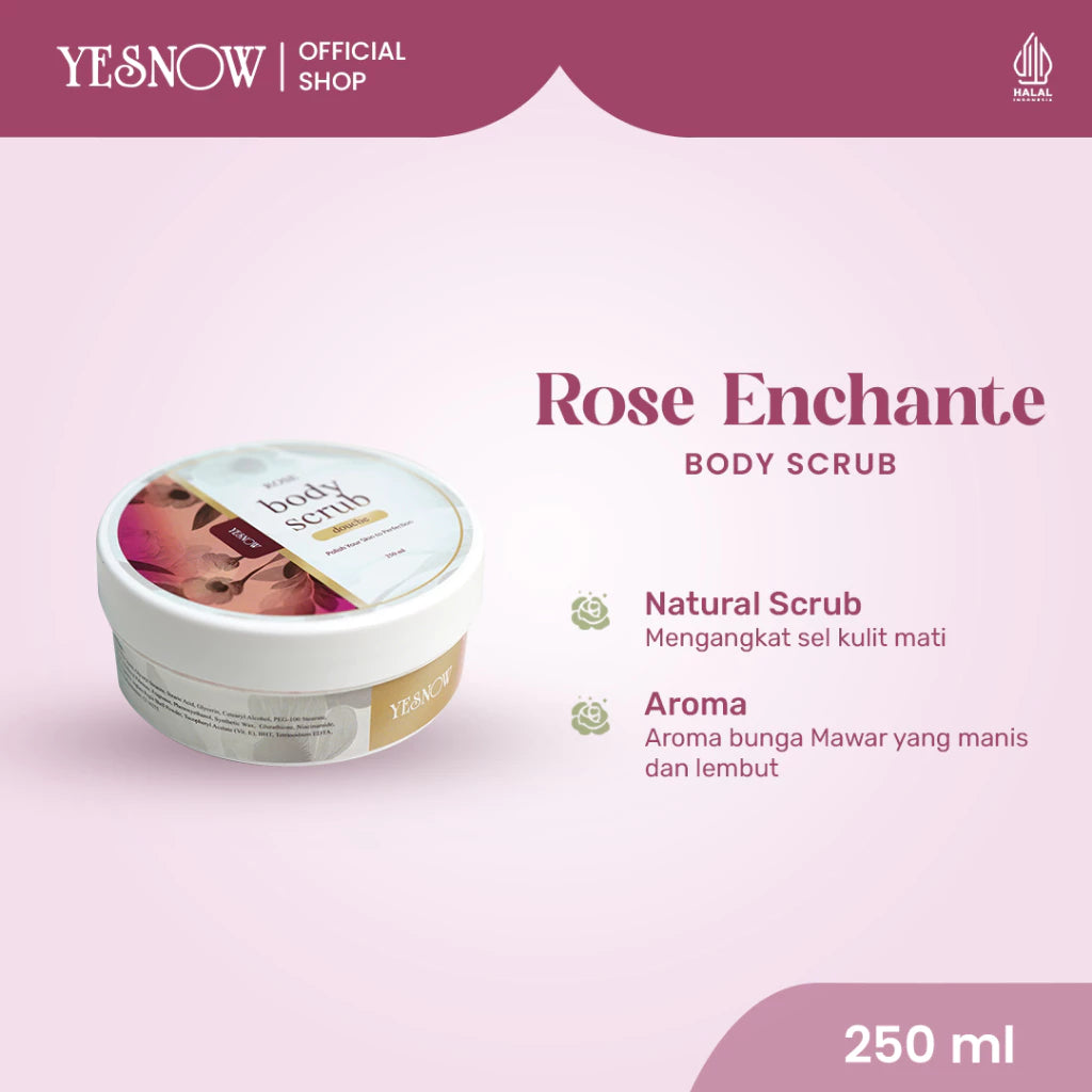 Body Scrub Fleurie - Lulur Mandi Dengan Aroma Keharuman Bunga Yang Menyegarkan