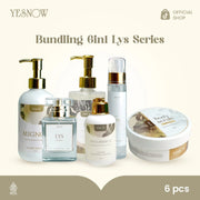 Bundling Fleurie Series 6in1 ( Body Scrub, Body Wash, Lotion Perfume, Body Serum, EDP 50ml, Stary Body Mist )