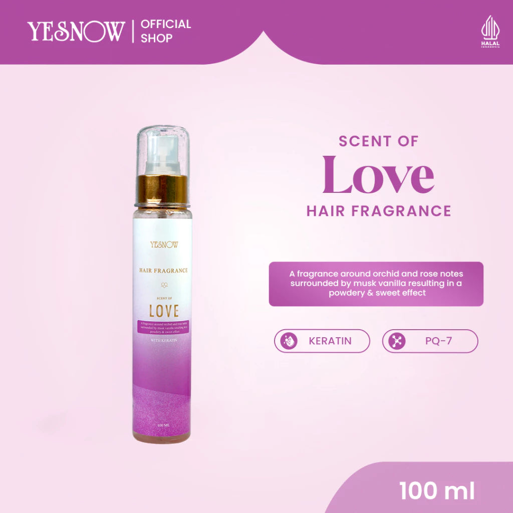 New Hair Fragrance Yesnow 100ml - Hair Fragrance Parfum Rambut Keratin