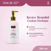 Yesnow Lotion Parfume City Series 250ml - Wangi Parfum Elegan, Melembapkan & Mencerahkan Kulit