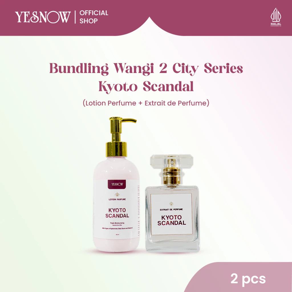 Bundling Wangi 2 ( Lotion Perfume + New EDP 50ml ) - Rangkaian Perawatan Wangi Seharian