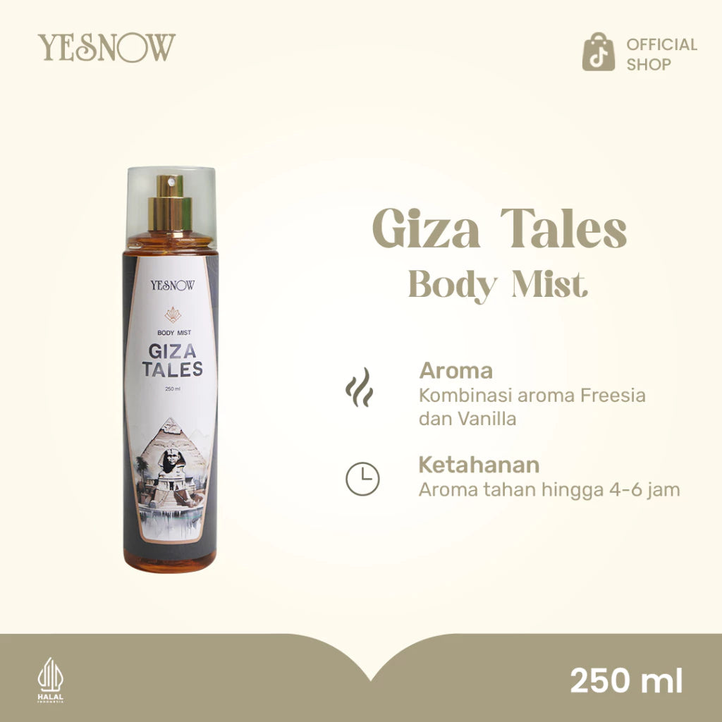 Yesnow Bundling Wangi 1 City Series ( Lotion Parfum + Bodymist City Series 250ml ) - Wangi Elegan & Tahan Lama