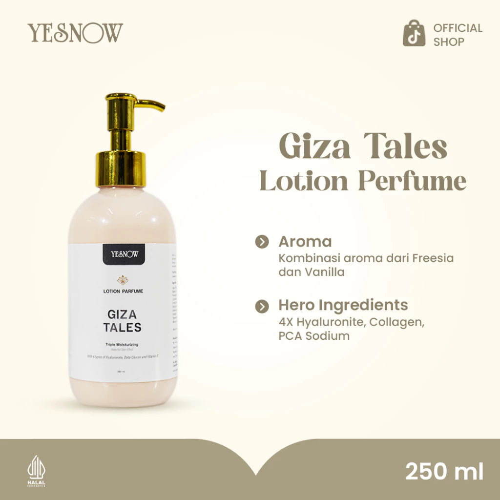 Yesnow Bundling Wangi 1 City Series ( Lotion Parfum + Bodymist City Series 250ml ) - Wangi Elegan & Tahan Lama