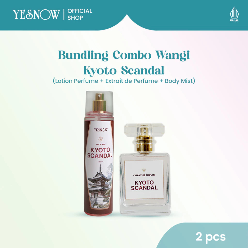 Yesnow Bundling Combo Wangi City Series [ Body Mist + Extrait De Parfum ] - Wangi Mewah, Tahan Lama & Elegan
