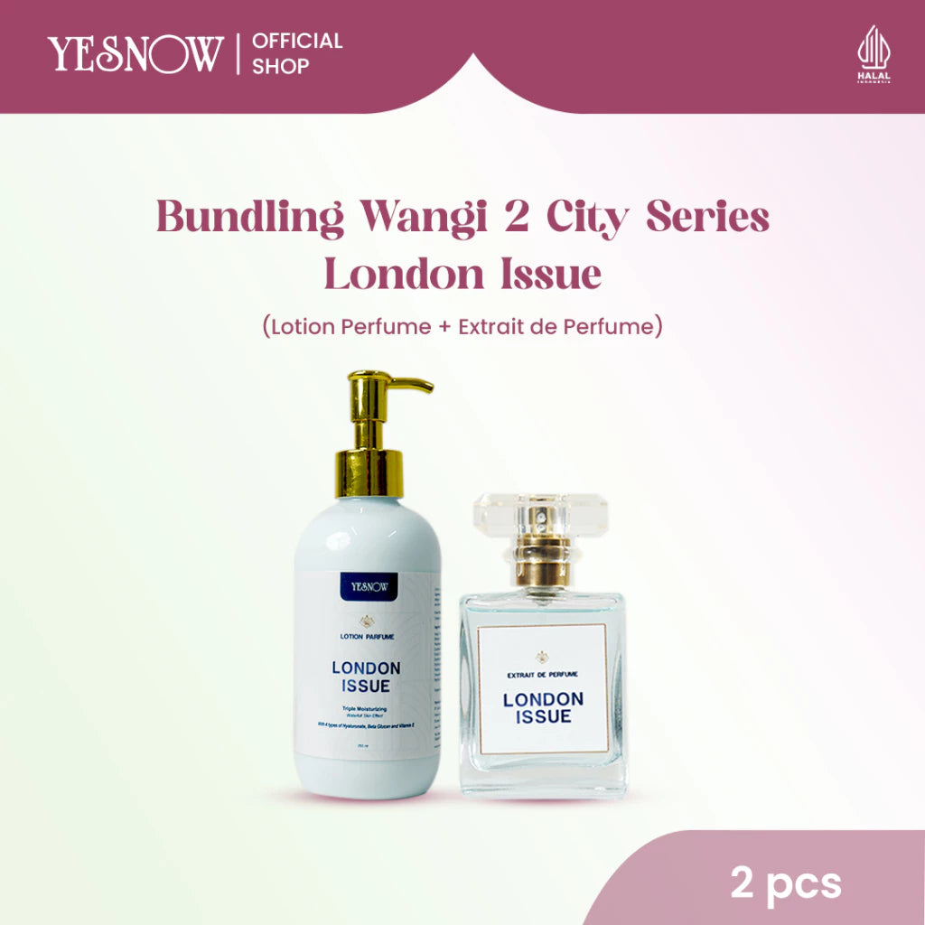 Bundling Wangi 2 ( Lotion Perfume + New EDP 50ml ) - Rangkaian Perawatan Wangi Seharian