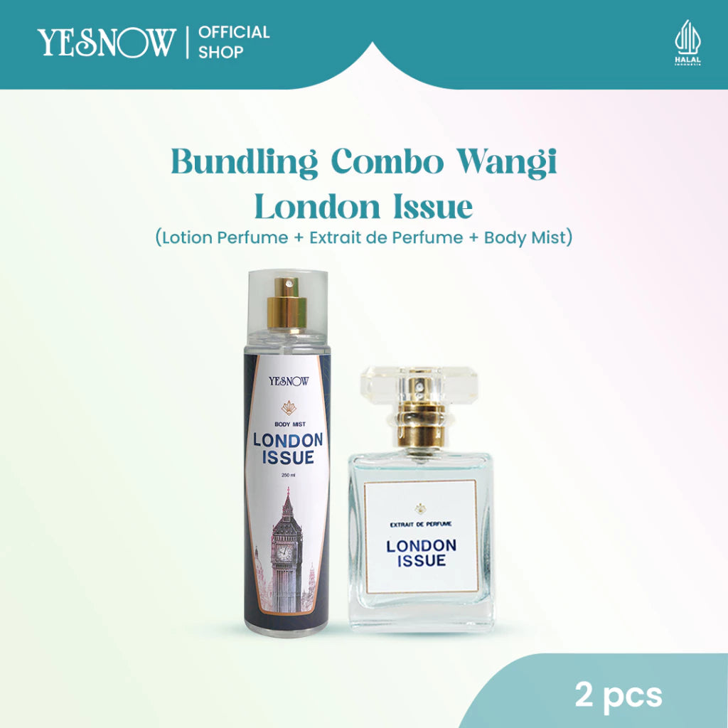 Yesnow Bundling Combo Wangi City Series [ Body Mist + Extrait De Parfum ] - Wangi Mewah, Tahan Lama & Elegan