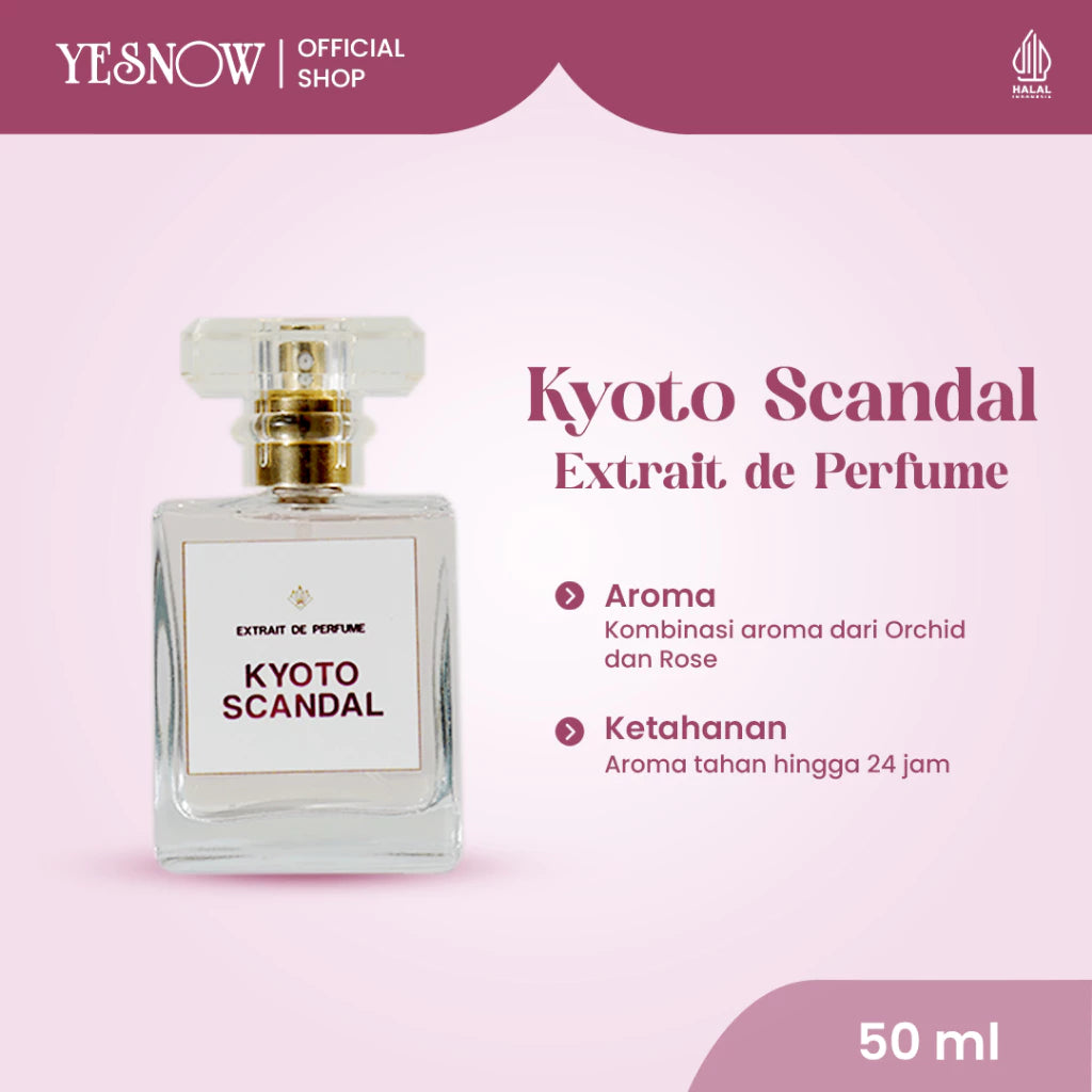 Yesnow Extrait de Parfum 50ml – Koleksi City Series Aroma Mewah Dunia