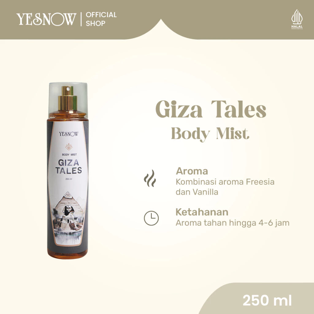 Yesnow Bundling Combo Wangi City Series [ Body Mist + Extrait De Parfum ] - Wangi Mewah, Tahan Lama & Elegan